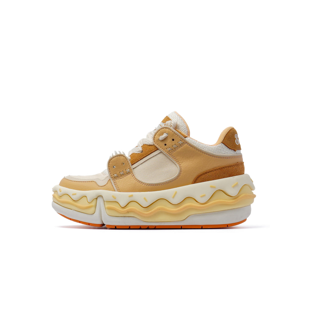 Cream cake shoes