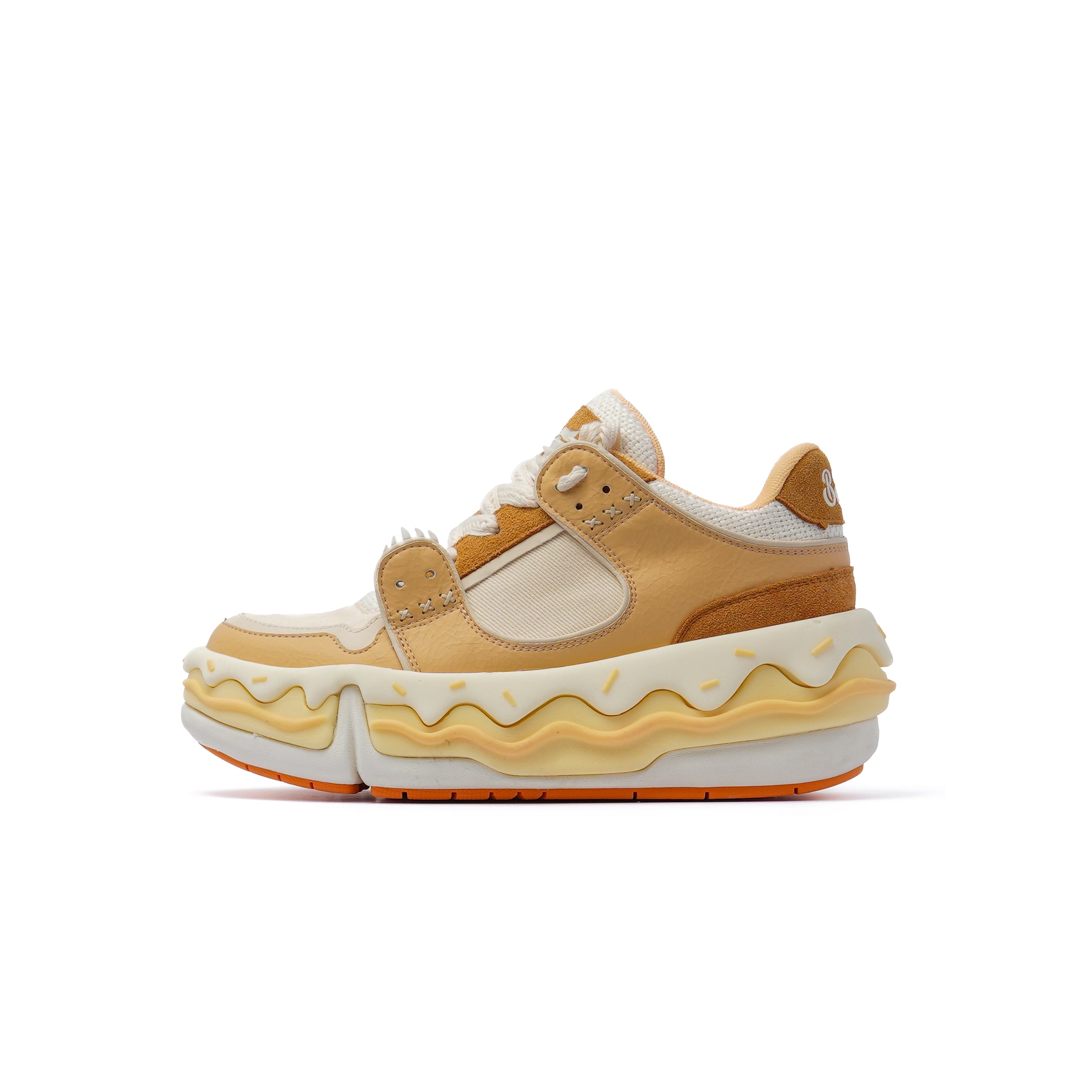 Cream cake shoes