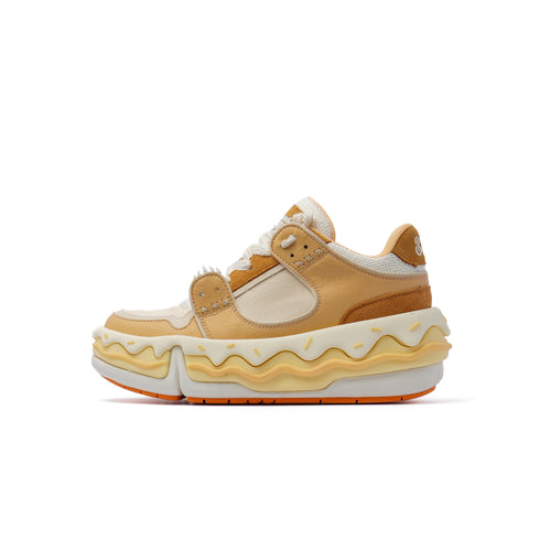 Cream cake shoes