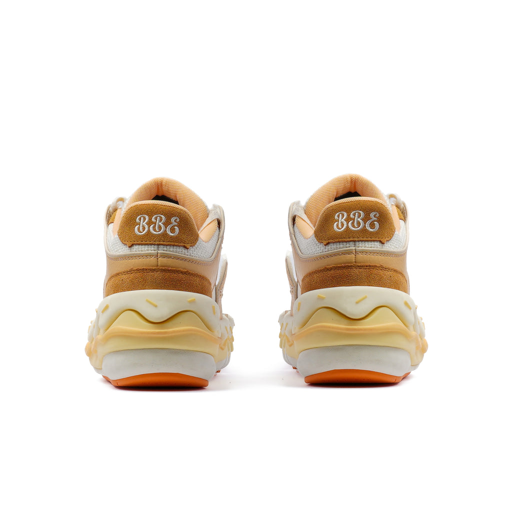 Cream cake shoes