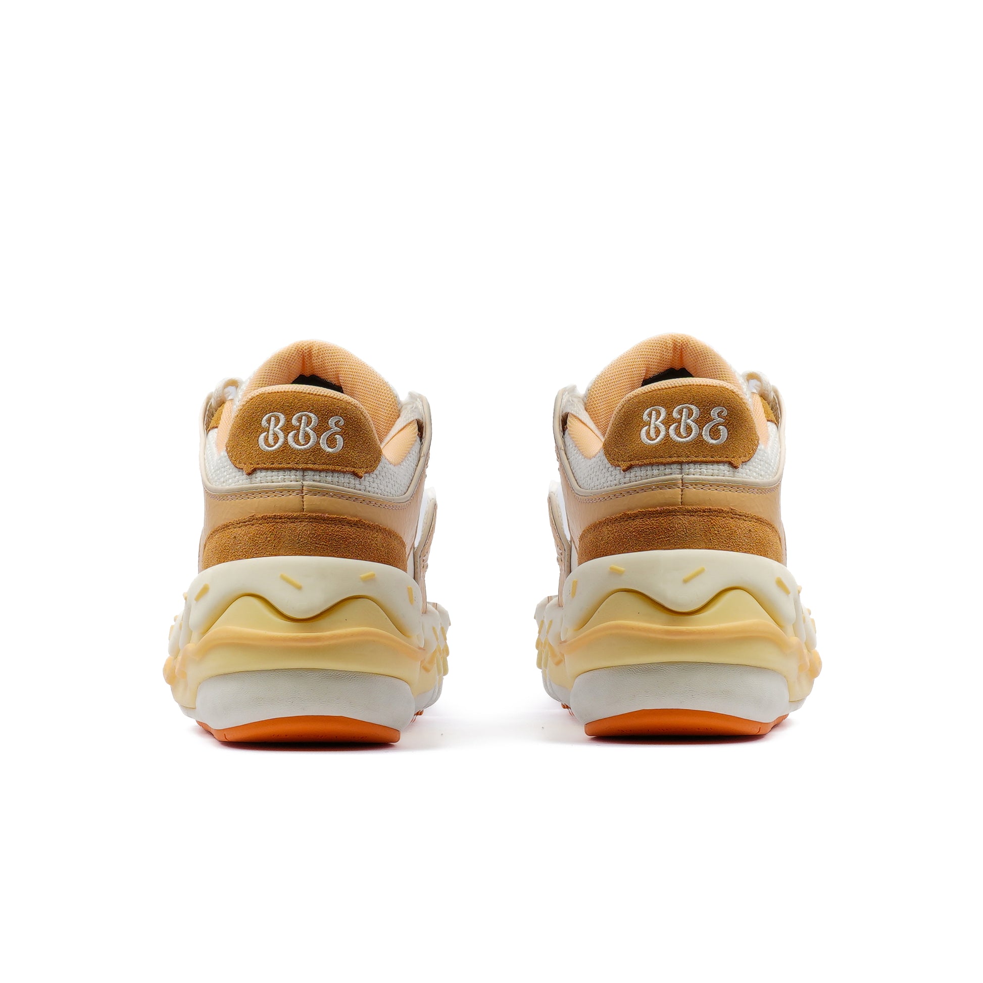 Cream cake shoes
